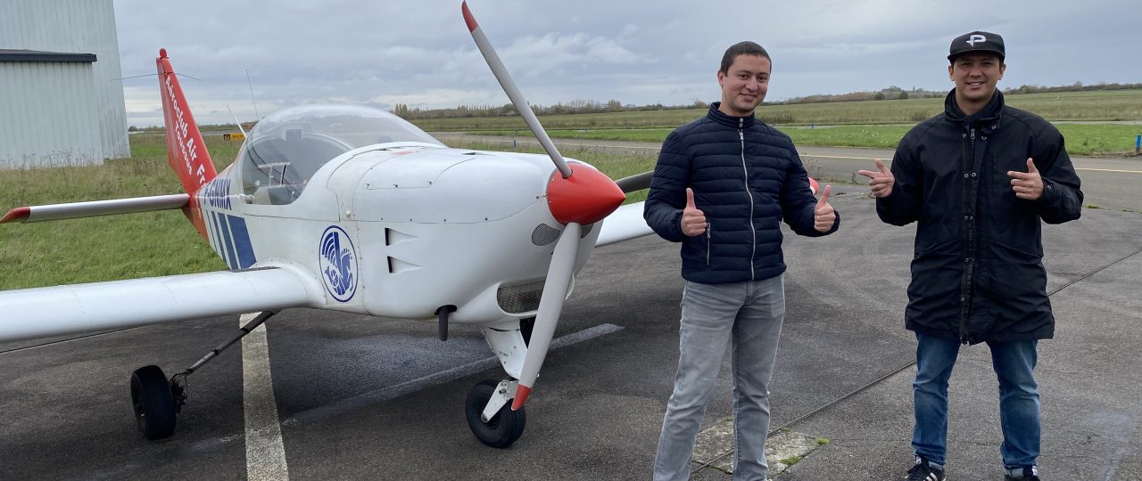 J r me A t L ch Par Adrien A ro club AIR FRANCE Toussus