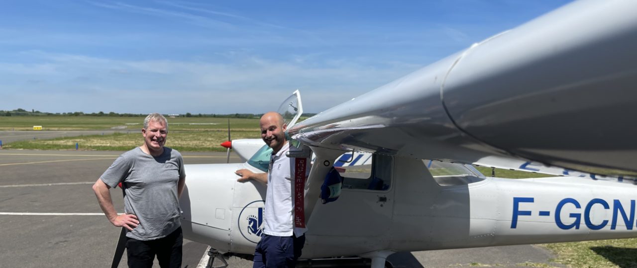 Edgar A t L ch Sur C 152 A ro club AIR FRANCE Toussus
