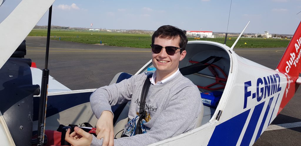 Marc Le Bastart de Villeneuve AIR FRANCE Toussus